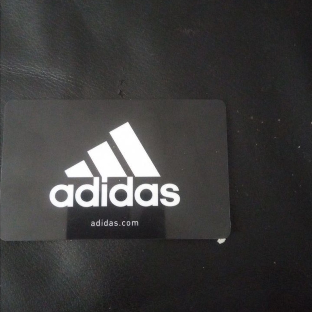Adidas Black and White Card